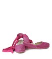SADNALIAS VALENCIANAS DE CUÑA PITILLOS 5575-R FUXIA