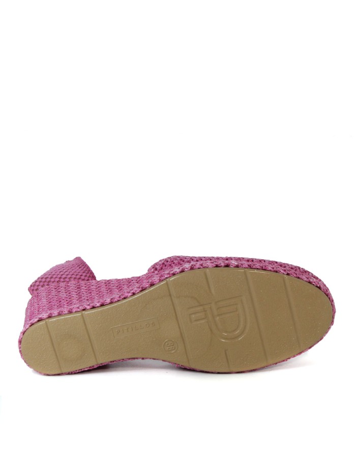 SADNALIAS VALENCIANAS DE CUÑA PITILLOS 5575-R FUXIA