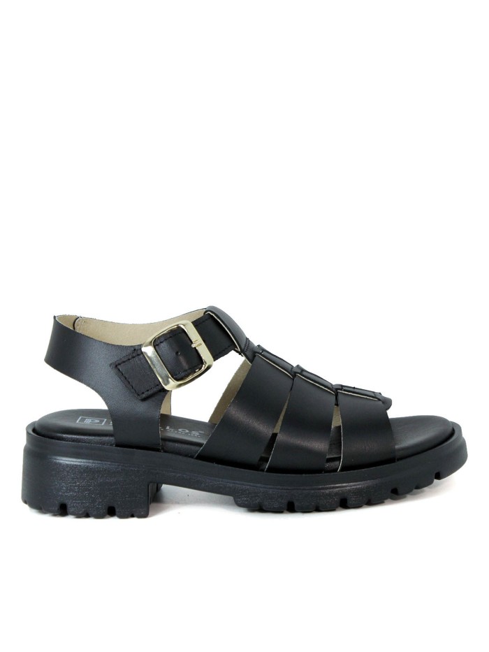SANDALIAS CASUAL EN NEGRO PITILLOS 2831 NEGRO