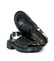 SANDALIAS CASUAL EN NEGRO PITILLOS 2831 NEGRO