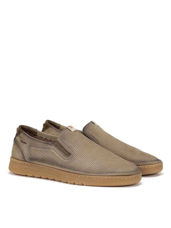 MOCASINES DE PIEL PARA HOMBRE FLUCHOS LEO F1946 TAUPE