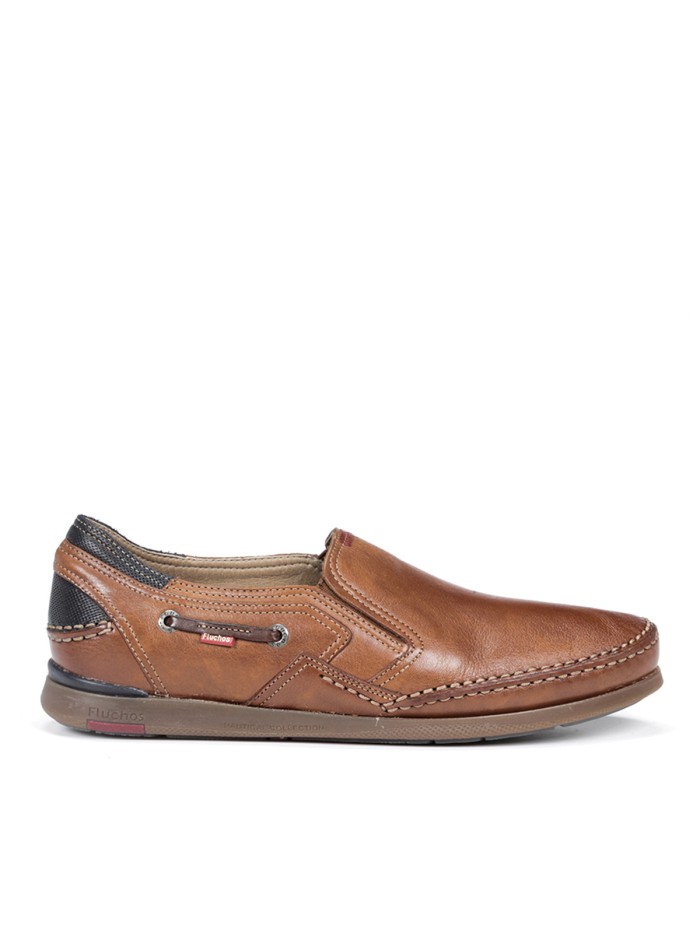 MOCASINES DE PIEL PARA HOMBRE FLUCHOS MARINER 9883 CUERO