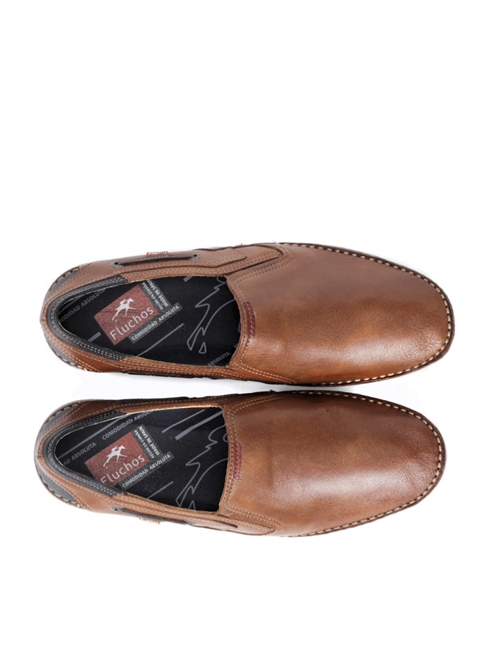 MOCASINES DE PIEL PARA HOMBRE FLUCHOS MARINER 9883 CUERO