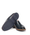 MOCASINES DE PIEL PARA HOMBRE FLUCHOS HABANA 1747 MARINO