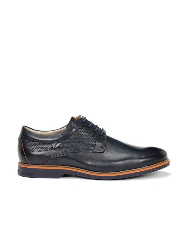 ZAPATOS DE CORDONES EN PIEL PARA HOMBRE FLUCHOS TRISTAN F1744 MARINO