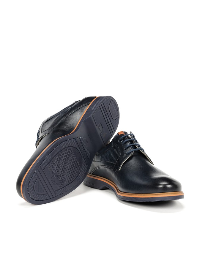ZAPATOS DE CORDONES EN PIEL PARA HOMBRE FLUCHOS TRISTAN F1744 MARINO