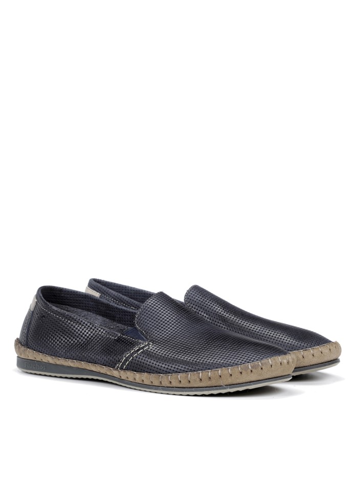 MOCASINES DE PIEL PARA HOMBRE FLUCHOS BAHAMAS 8674 MARINO