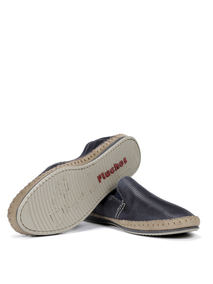MOCASINES DE PIEL PARA HOMBRE FLUCHOS BAHAMAS 8674 MARINO