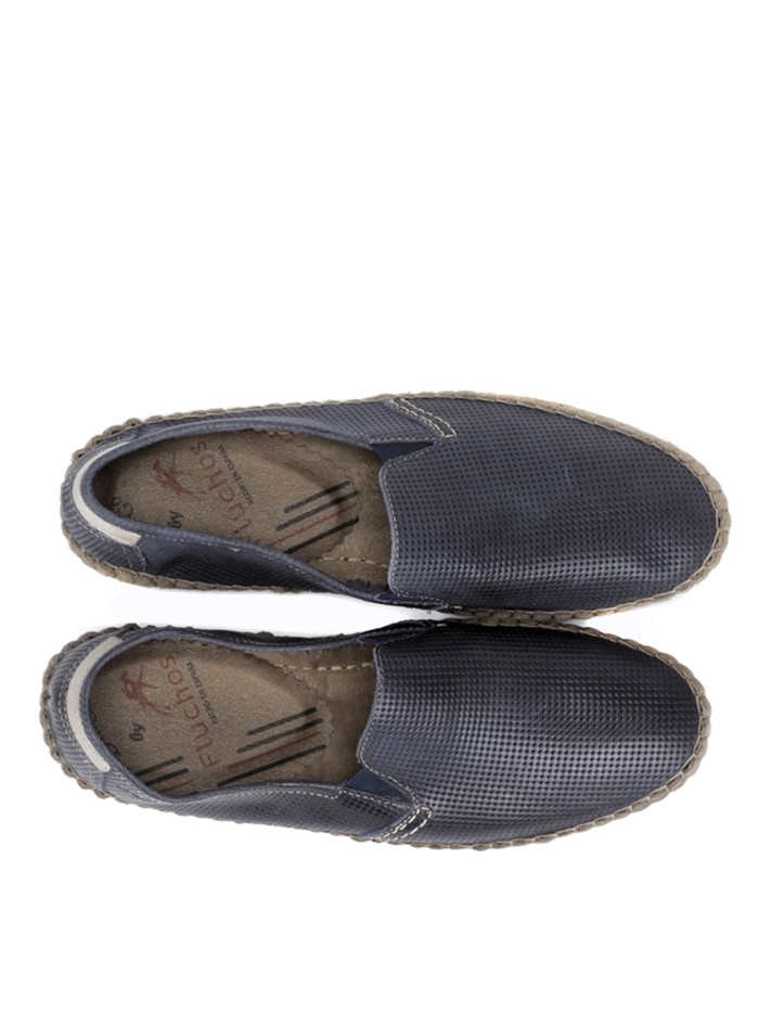MOCASINES DE PIEL PARA HOMBRE FLUCHOS BAHAMAS 8674 MARINO