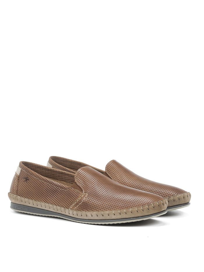 MOCASINES DE PIEL PARA HOMBRE FLUCHOS BAHAMAS 8674 CUERO