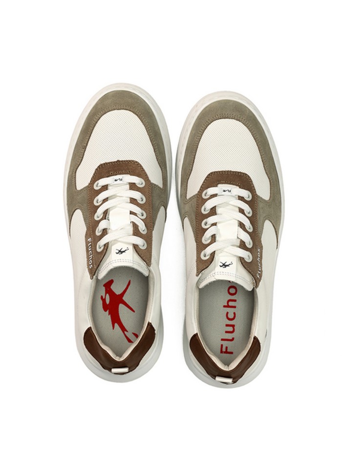 ZAPATILLAS URBANAS HOMBRE FLUCHOS F1970 BOSTON BEIGE
