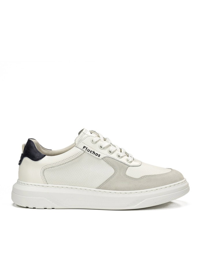 ZAPATILLAS CASUAL DE HOMBRE FLUCHOS BOSTON F1970 HIELO