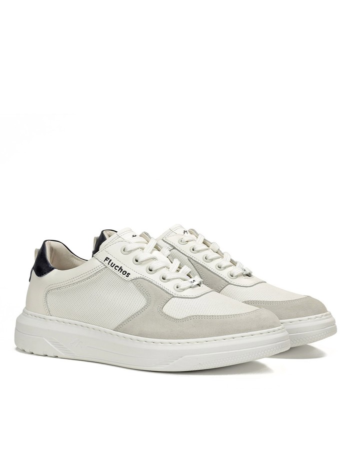 ZAPATILLAS CASUAL DE HOMBRE FLUCHOS BOSTON F1970 HIELO