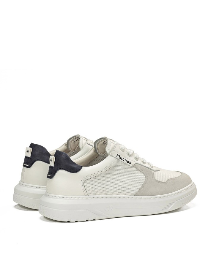 ZAPATILLAS CASUAL DE HOMBRE FLUCHOS BOSTON F1970 HIELO