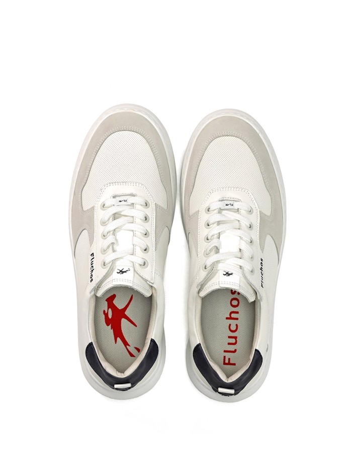 ZAPATILLAS CASUAL DE HOMBRE FLUCHOS BOSTON F1970 HIELO