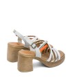 SANDALIAS DE TACÓN PORRONET IDRA 3051 BLANCO