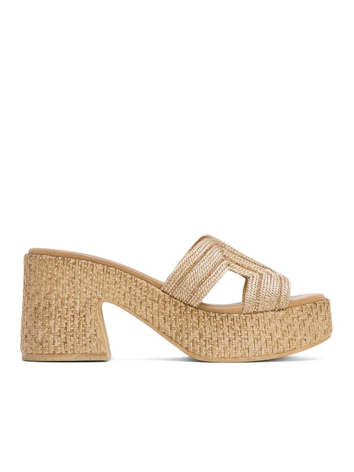 SANDALIAS TACÓN DESTALONADA PORRNET JAMIE 3060 ROSA