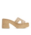 SANDALIAS TACÓN DESTALONADA PORRNET JAMIE 3060 ROSA