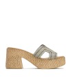 SANDALIAS TACÓN DESTALONADAS PORRONET JAMIE 3060 PLOMO
