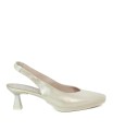 ZAPATO DE SALÓN DESTALONADO DESIREE MAIA 1 ORO