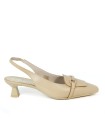 ZAPATO DESTALONADO CON TACÓN DESIREE ELBA17 BEIGE