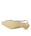 ZAPATO DESTALONADO CON TACÓN DESIREE ELBA17 BEIGE