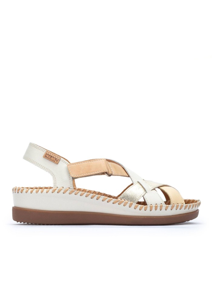 SANDALIAS CONFORT PIKOLINOS CADAQUES W8K-0741C2 BLANCO