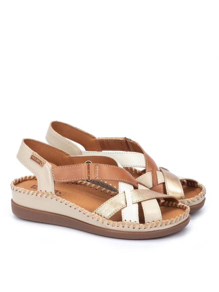 SANDALIAS CONFORT PIKOLINOS CADAQUES W8K-0741C2 BLANCO
