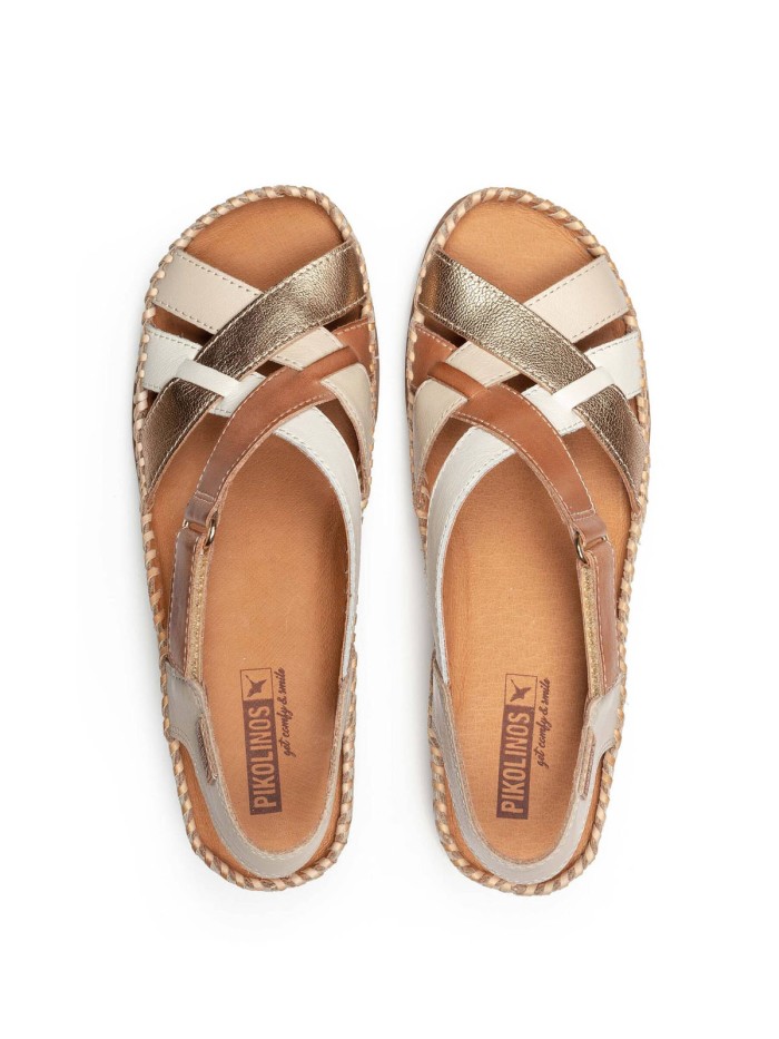 SANDALIAS CONFORT PIKOLINOS CADAQUES W8K-0741C2 BLANCO