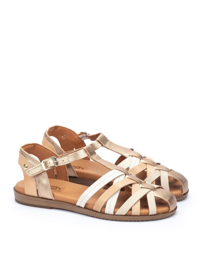 SANDALIAS DE TIRAS PIKOLINOS FORMENTERA W8Q-0803CLC1 CHAMPAGNE