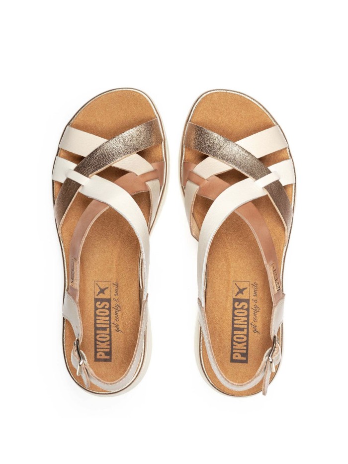 SANDALIAS CONFORT PIKOLINOS PALMA W4N-0650C1 MARFIL