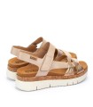 SANDALIAS CONFORT CON VELCRO PIKOLINOS PALMA W4N-0968C1 BLANCO
