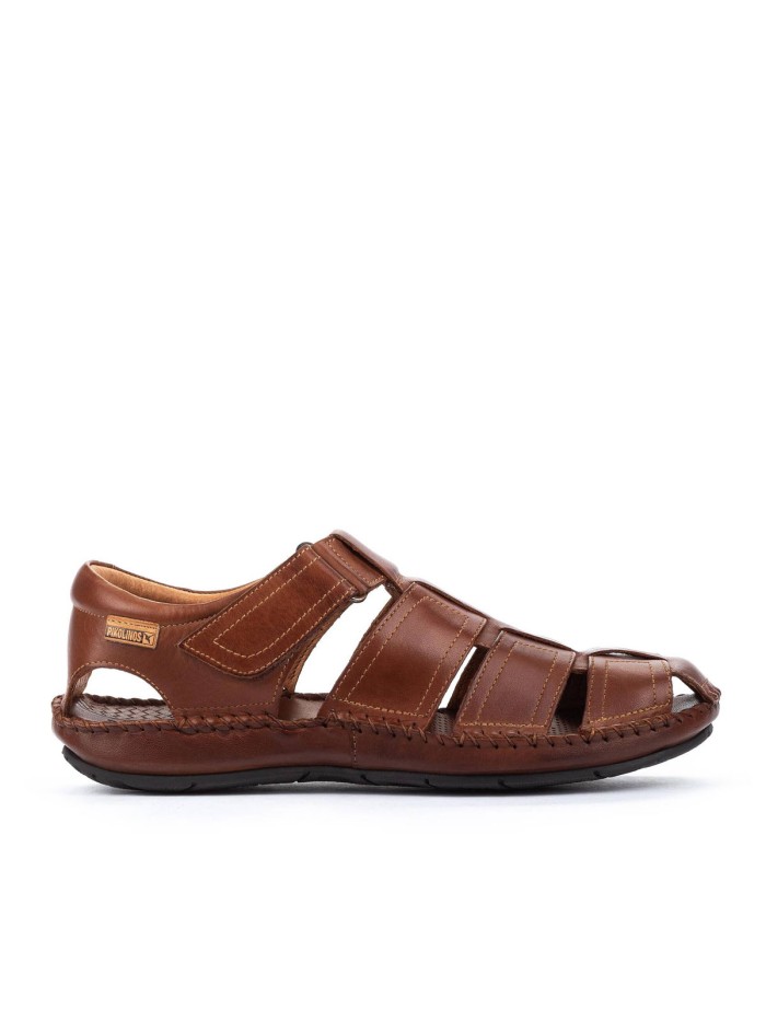 SANDALIAS DE HOMBRE CERRADAS PIKOLINOS TARIFA 06J-5433 CUERO