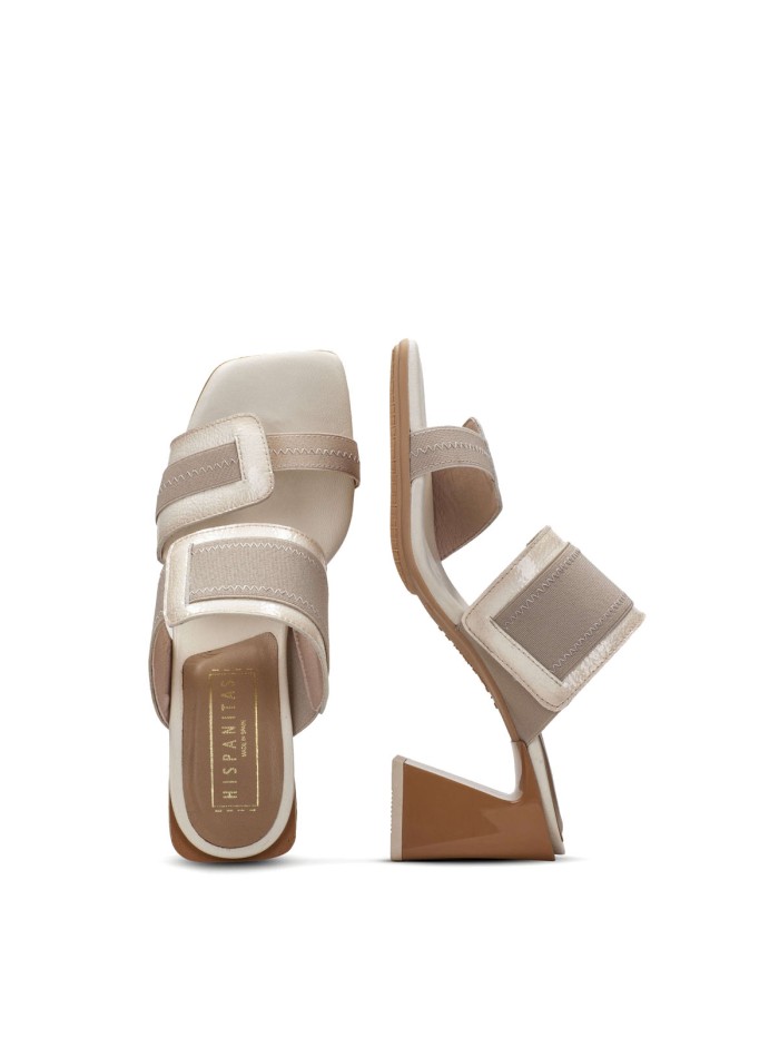 SANDALIAS DE TACÓN HISPANITAS MALLORCA HV243327 BEIGE