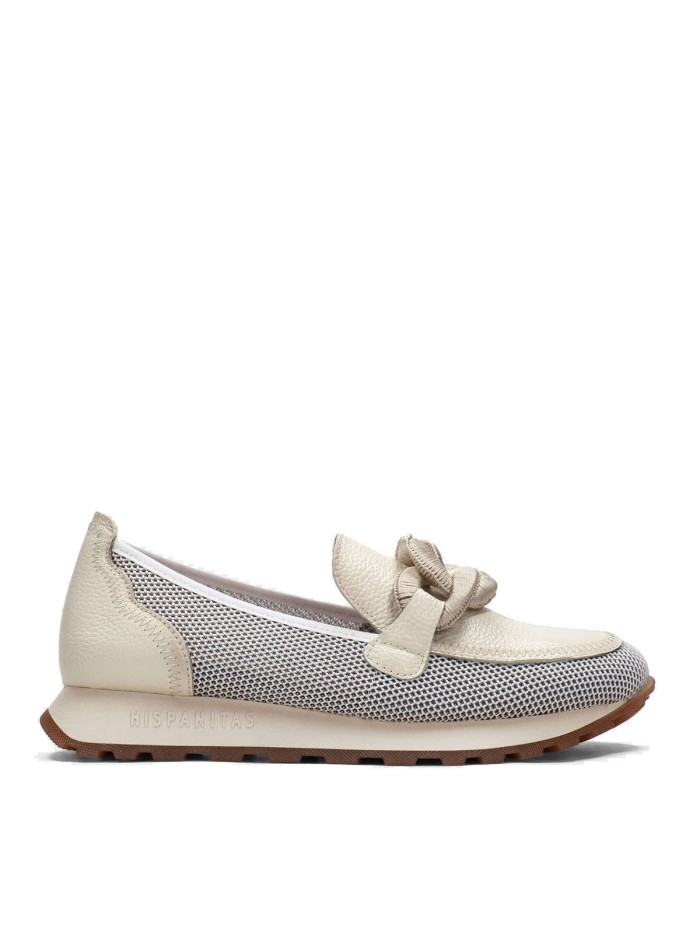 MOCASIN MAXIHEBILLA PARA MUJER HISPANITAS LOIRA BHV243270 BLANCO