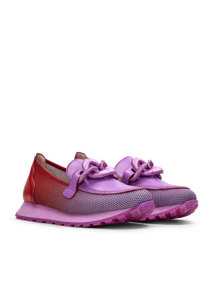 MOCASIN MAXIHEBILLA PARA MUJER HISPANITAS LOIRA BHV243270 FUXIA