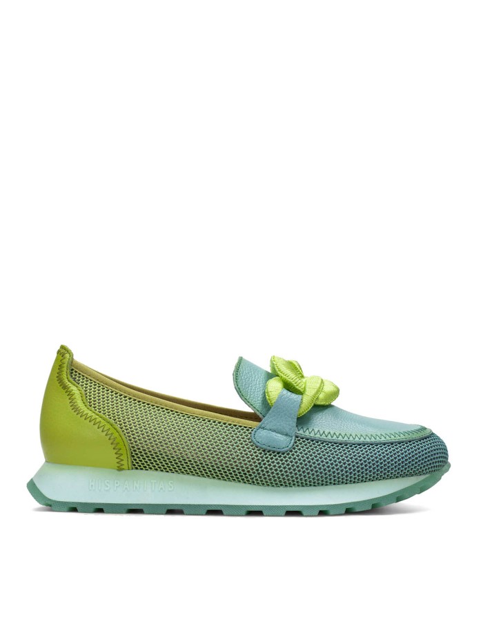 MOCASIN MAXIHEBILLA PARA MUJER HISPANITAS LOIRA BHV243270 VERDE