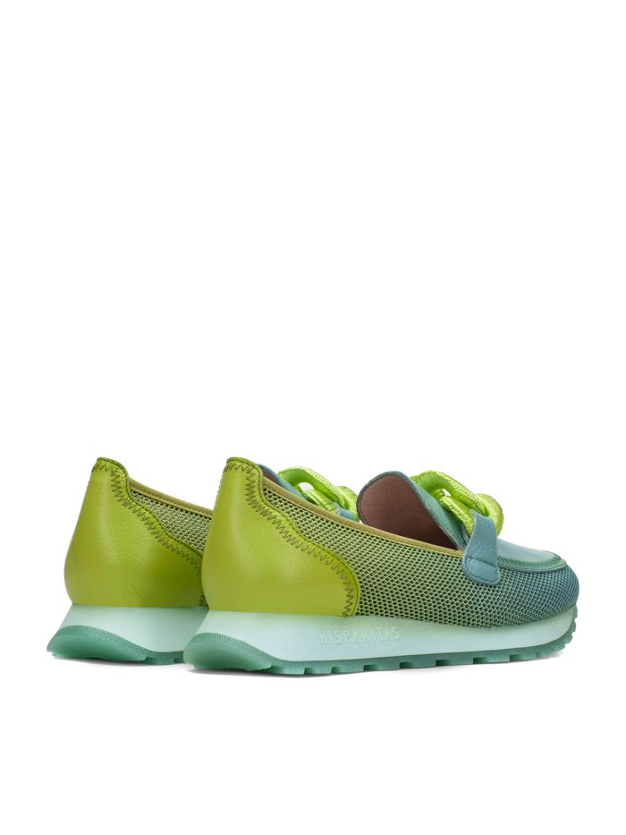 MOCASIN MAXIHEBILLA PARA MUJER HISPANITAS LOIRA BHV243270 VERDE