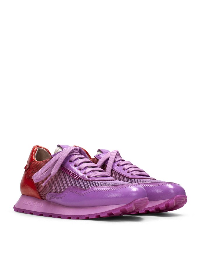 ZAPATILLAS CORDONES PARA MUJER HISPANITAS LOIRA BHV243231 FUXIA