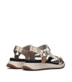SANDALIAS PLANAS CON VELCRO HISPANITAS MAUI CHV243311 BEIGE