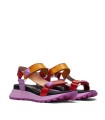 SANDALIAS PLANAS CON VELCRO HISPANITAS MAUI CHV243311 FUXIA