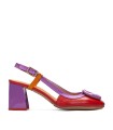 ZAPATO TACÓN DESTALONADO HISPANITAS MALTA CHV243221 FUXIA