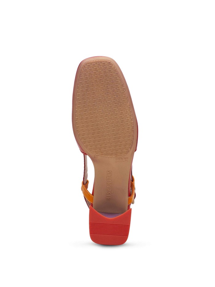 ZAPATO TACÓN DESTALONADO HISPANITAS MALTA CHV243221 FUXIA
