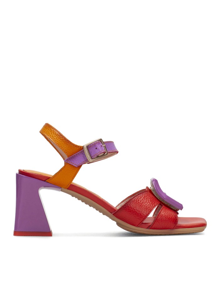 SANDALIAS DE TACÓN HISPANITAS MALLORCA CHV243272 FUXIA