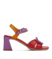 SANDALIAS DE TACÓN HISPANITAS MALLORCA CHV243272 FUXIA