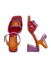 SANDALIAS DE TACÓN HISPANITAS MALLORCA CHV243272 FUXIA