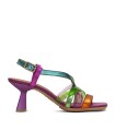 SANDALIAS DE TACÓN HISPANITAS DANIELLE CHV243292 MULTI-METAL