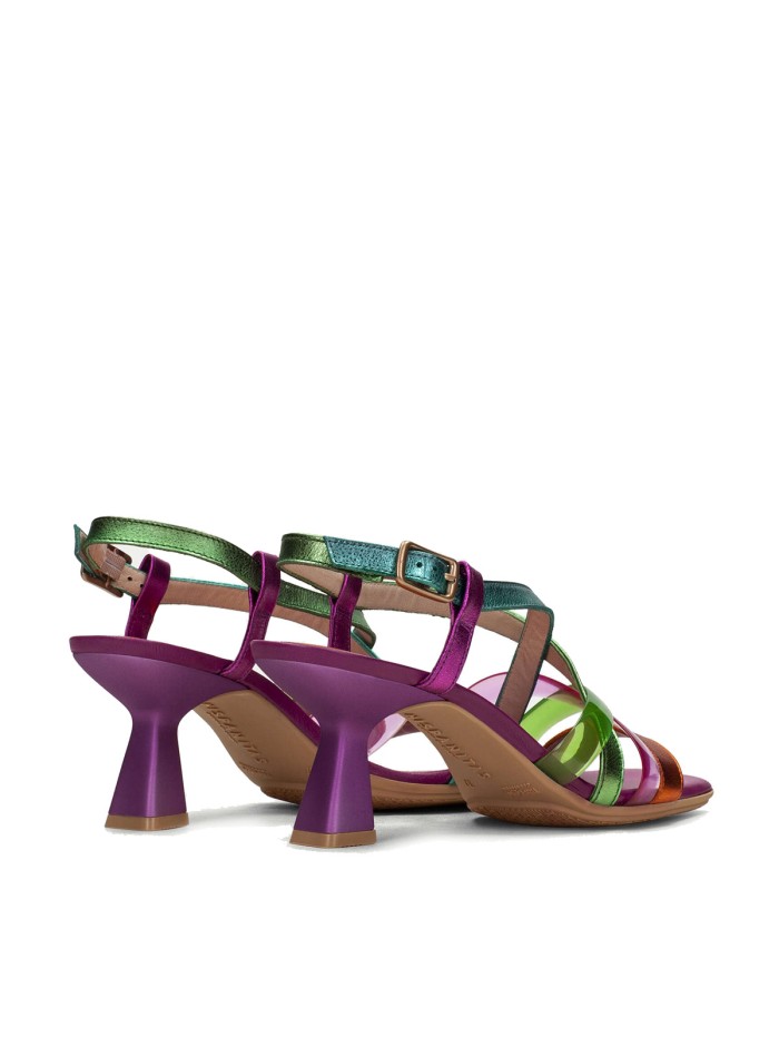 SANDALIAS DE TACÓN HISPANITAS DANIELLE CHV243292 MULTI-METAL
