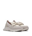MOCASINES SPORT PARA MUJER HISPANITAS HAWAI HV243306 CREMA