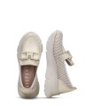 MOCASINES SPORT PARA MUJER HISPANITAS HAWAI HV243306 CREMA